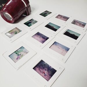 Vintage 1960's Guild Mini-Master slide Viewer w/ Photos GUC